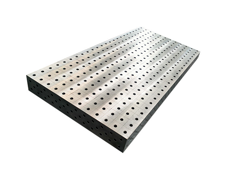 D28 cast iron welding table