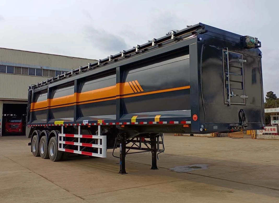12.5-13m bulk grain transport semi-trailer