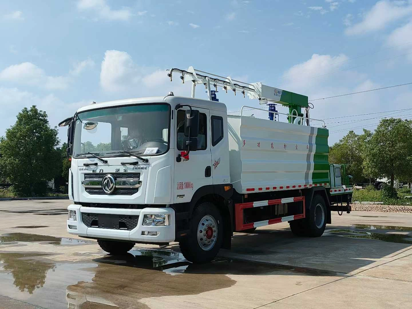 11-cubic-meter Dongfeng Multi-Purpose Dust Suppression Vehicle for Railway Use