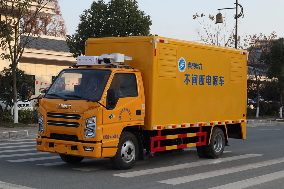 30-50KW Jiangling emergency power supply vehicle