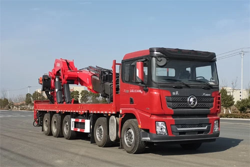 Large-tonnage Shaanxi Automobile Truck Crane