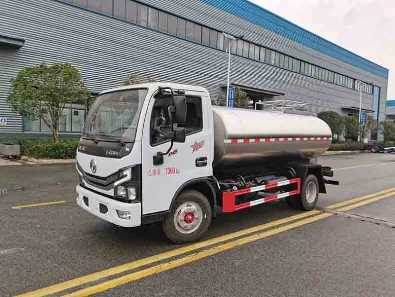 5 cubic meter fresh milk transport truck