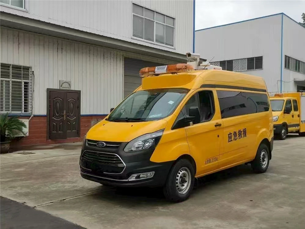 Ford double-row flood rescue vehicle