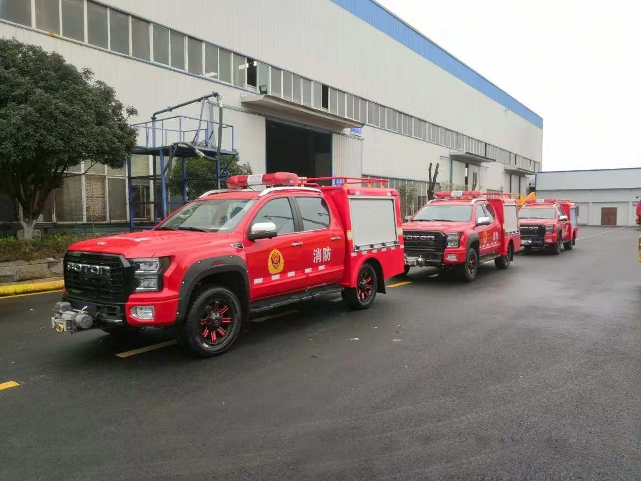 Beiqi Foton fire truck with equipment
