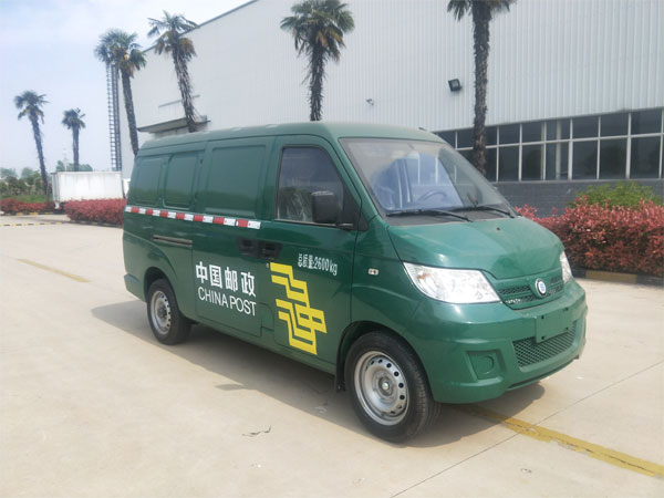 Pure electric postal vehicle