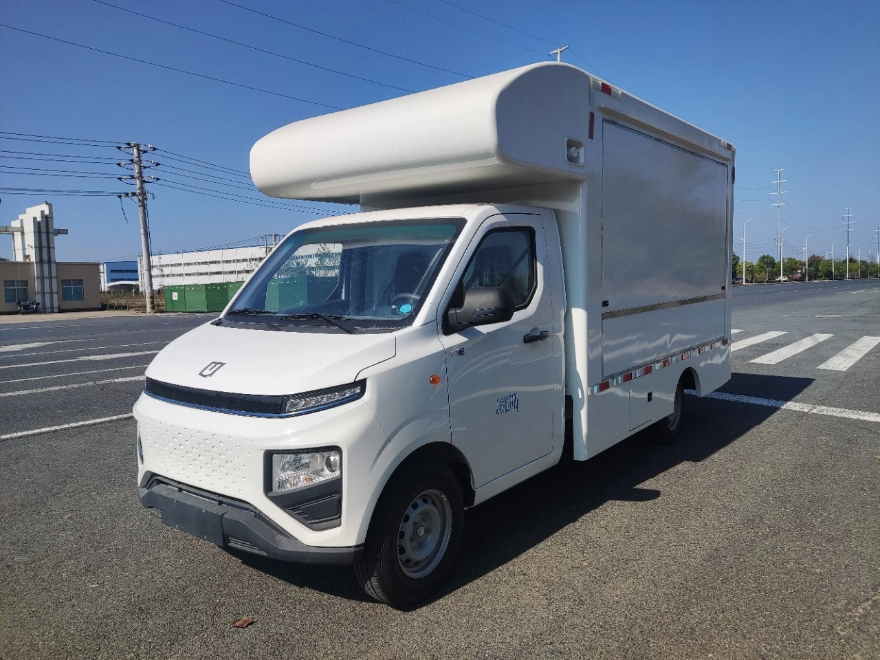 Pure electric sales truck