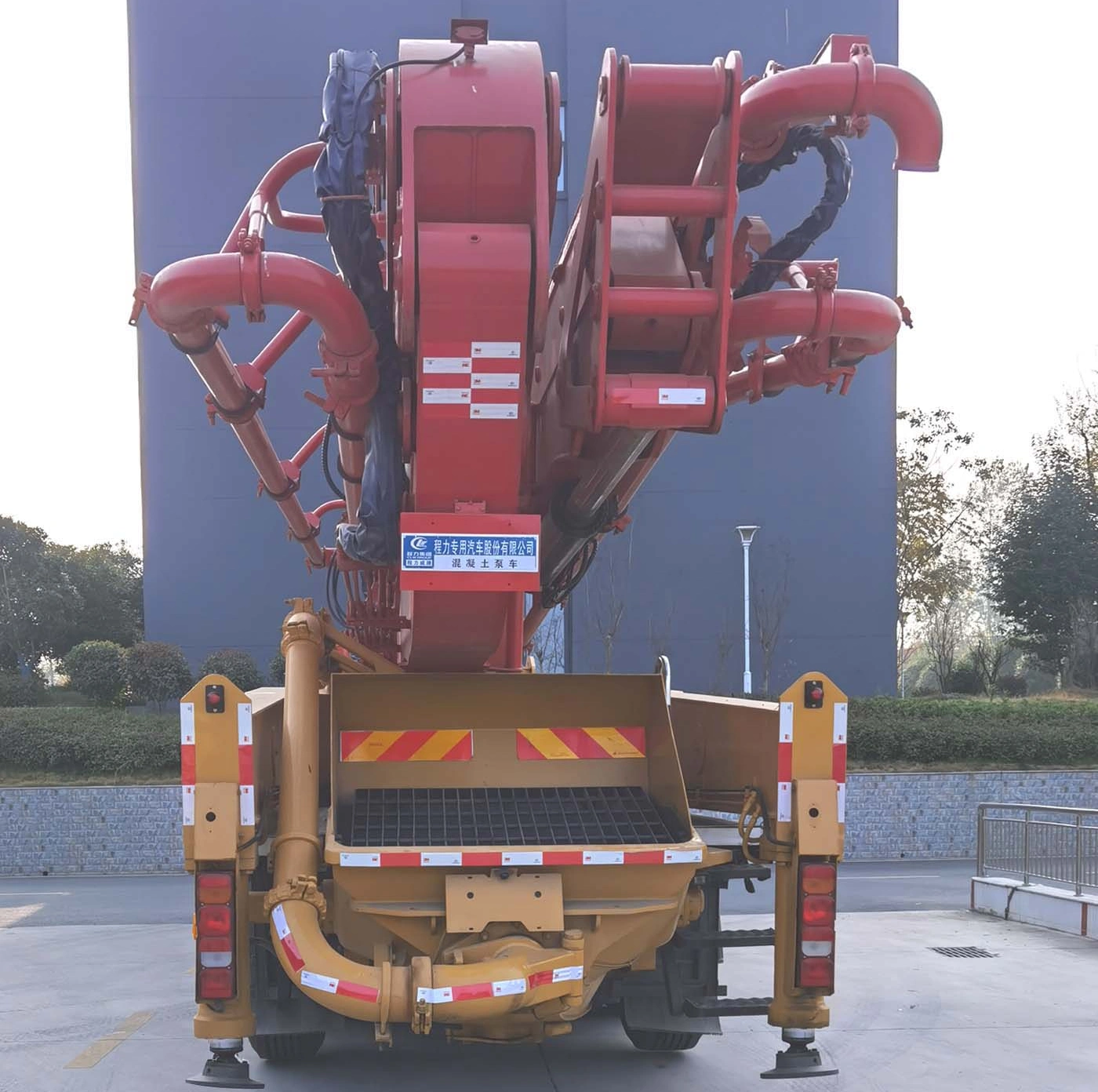 51-62m concrete pump truck