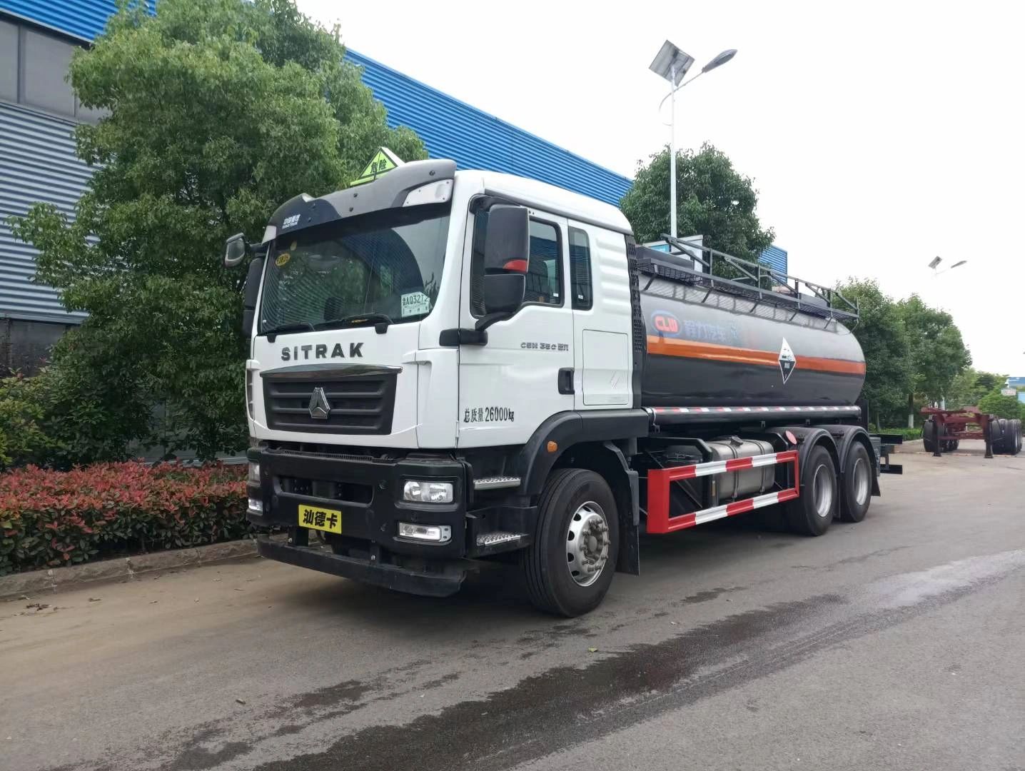 14-16 cubic chemical liquid transport truck