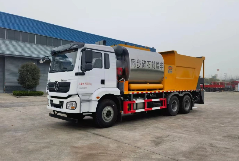 Large Shaanxi Auto Synchronous Chip Seal Truck