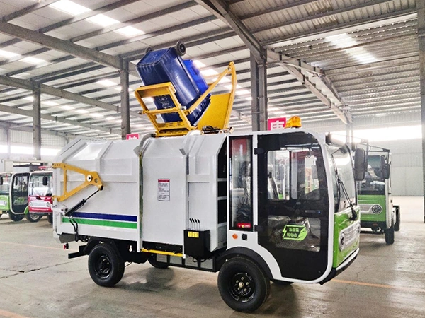 5 cubic meter side-mounted bucket garbage compactor