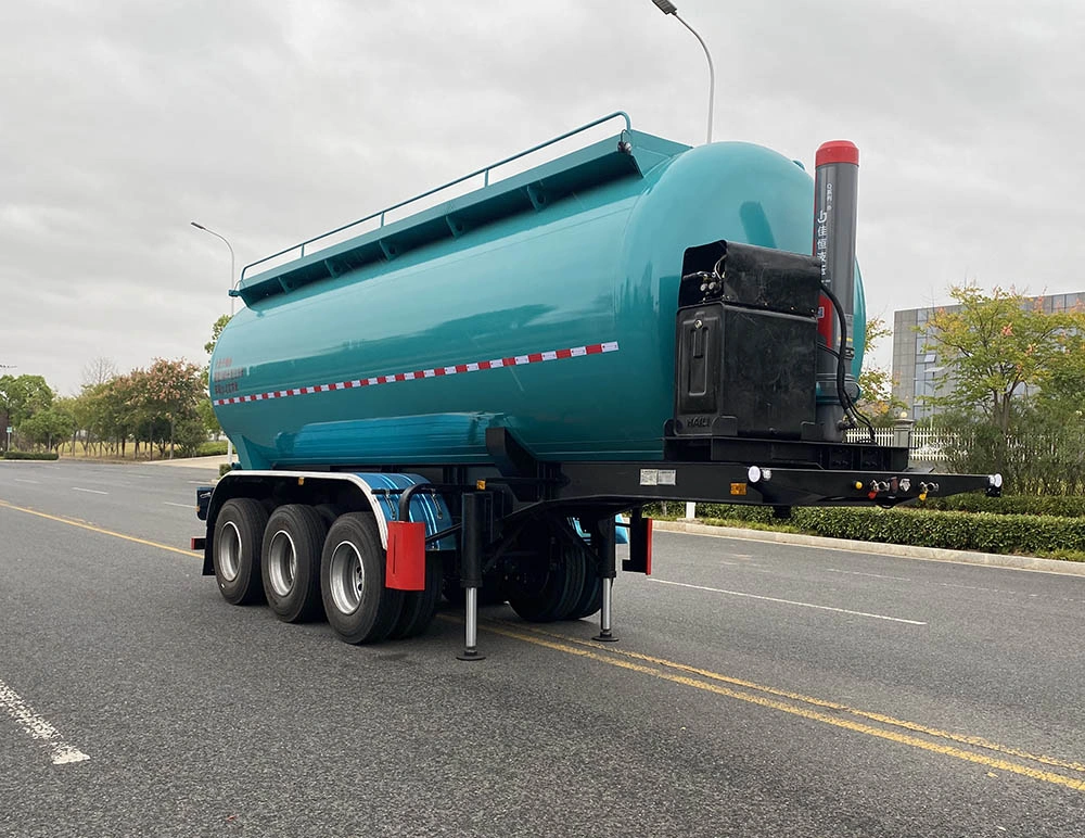 23 cubic meter high-density powder and granular material transport semitrailer