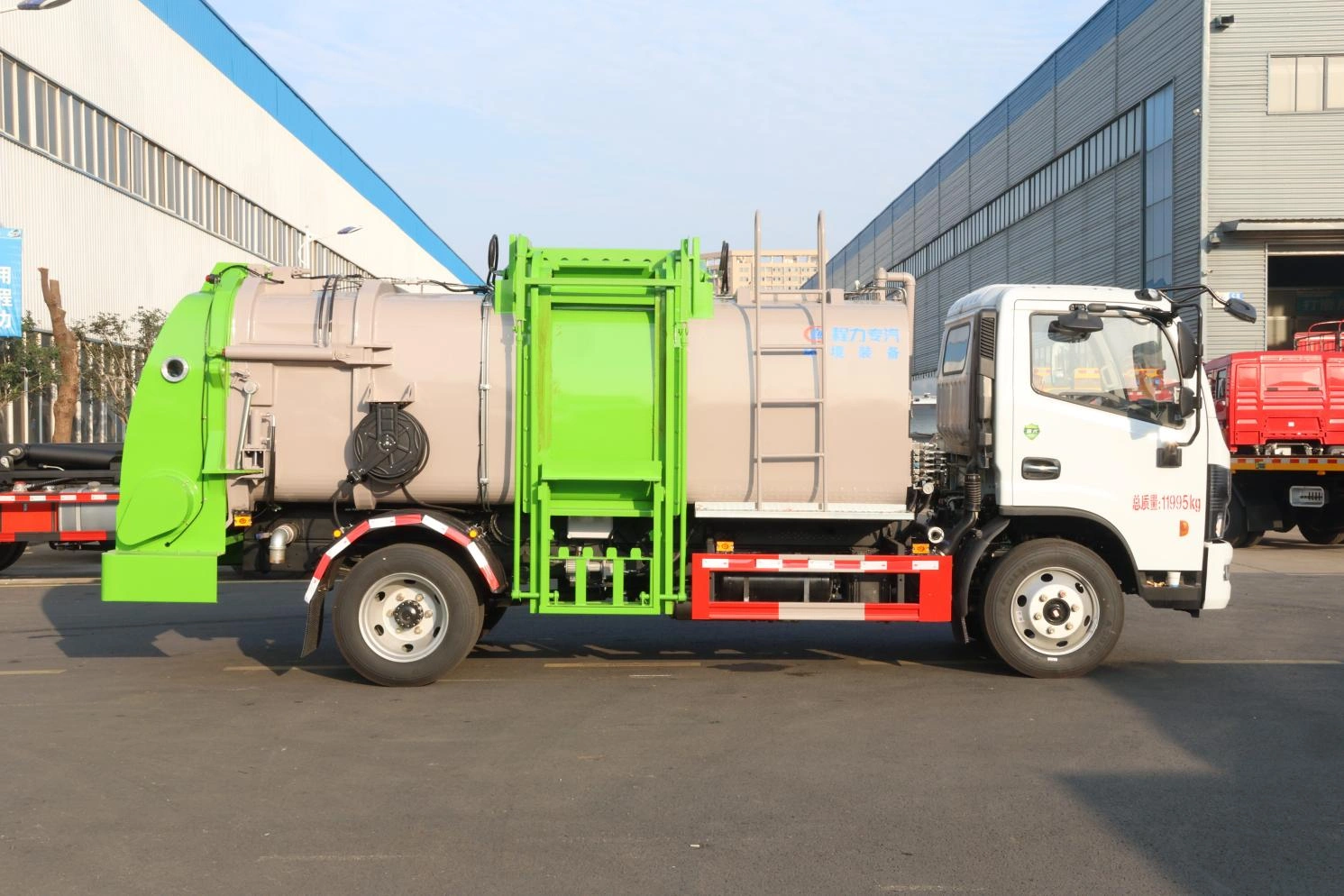 10cbm food garbage truck