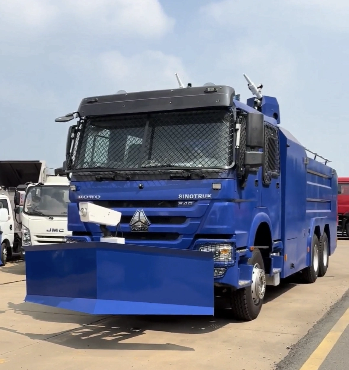 Police Riot Water Cannon Vehicles