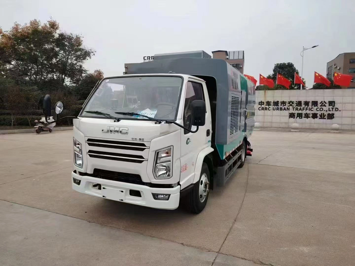 Jiangling vacuum truck