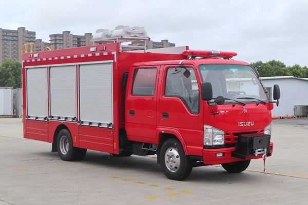 Isuzu fire truck