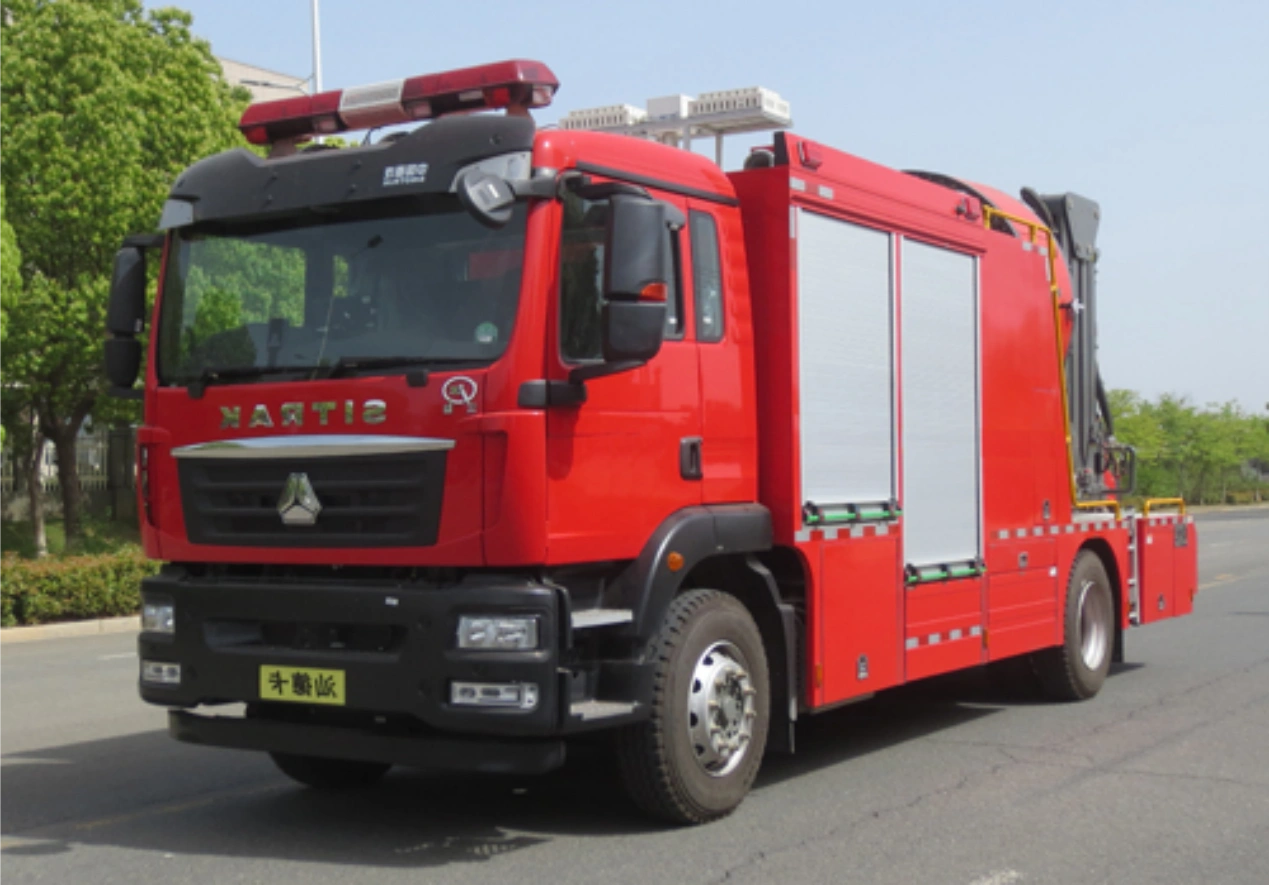 16T smoke exhaust fire truck