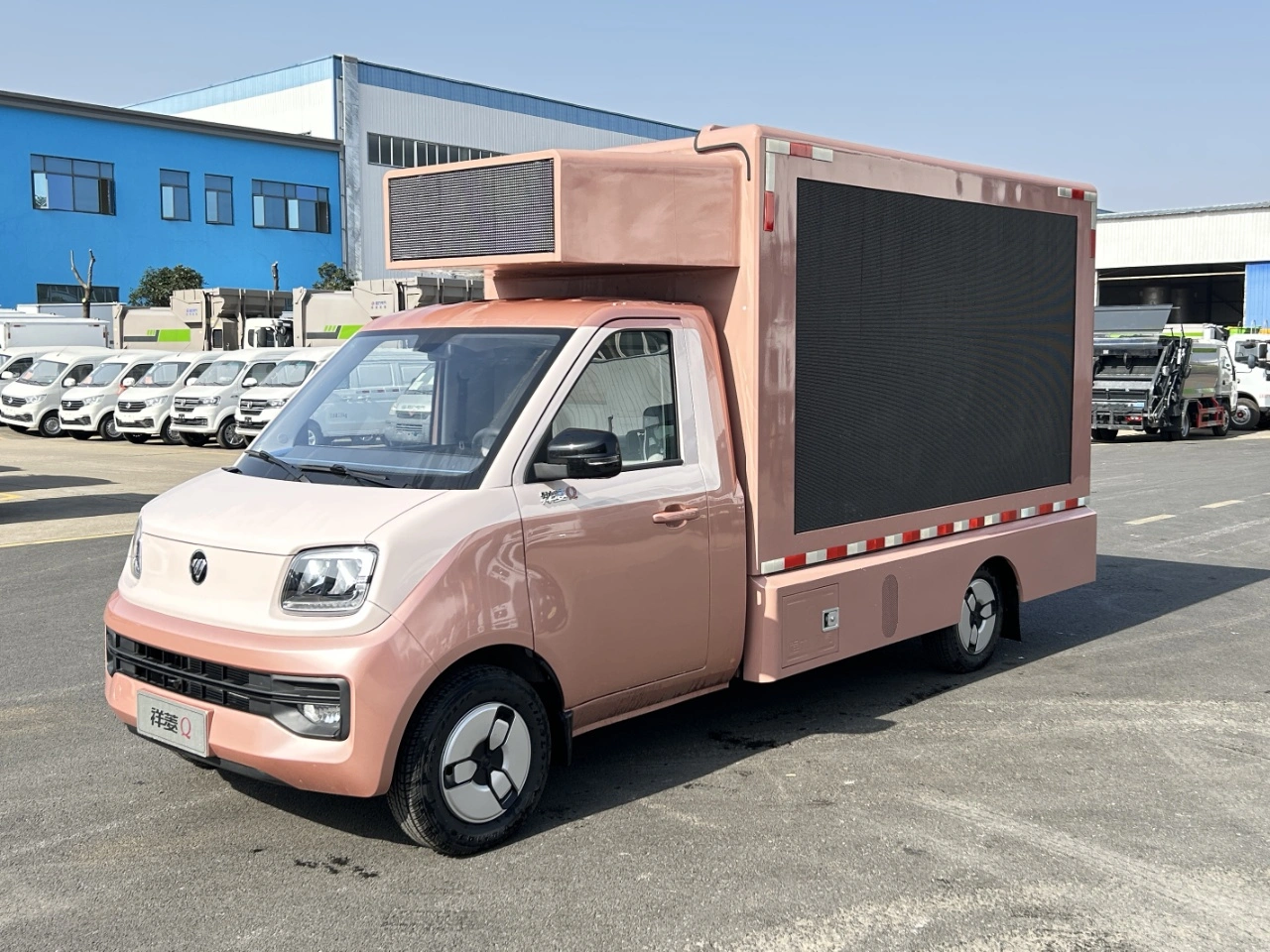 Foton pure electric 2-seater promotional vehicle