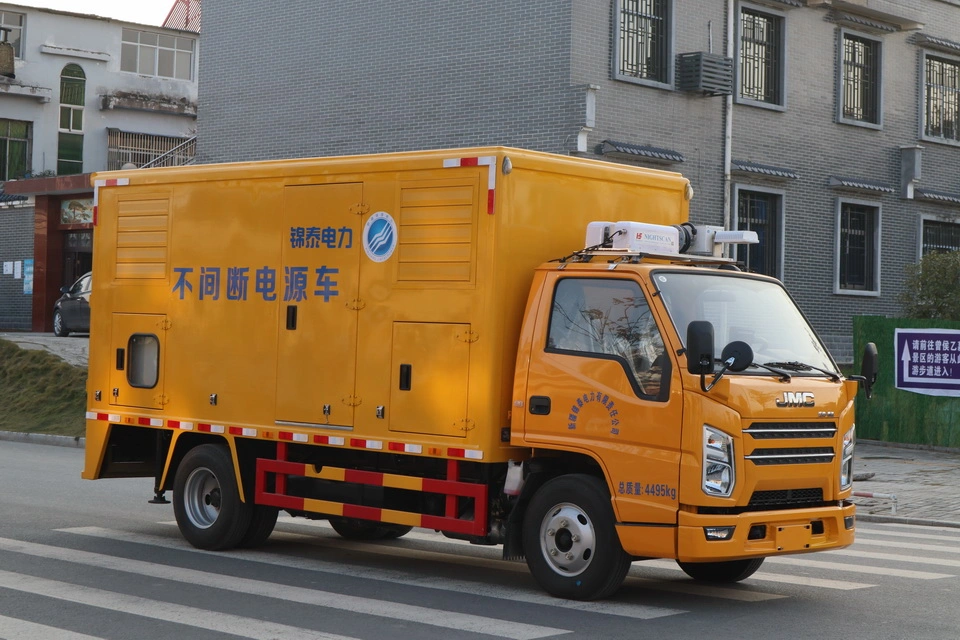 30KW Jiangling emergency power supply vehicle