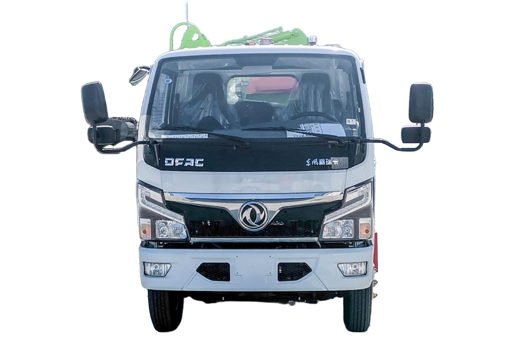 Dongfeng 7.5 cubic side-mounted compression garbage truck