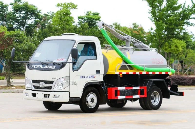 3-5 cubic meters Futian fecal suction truck