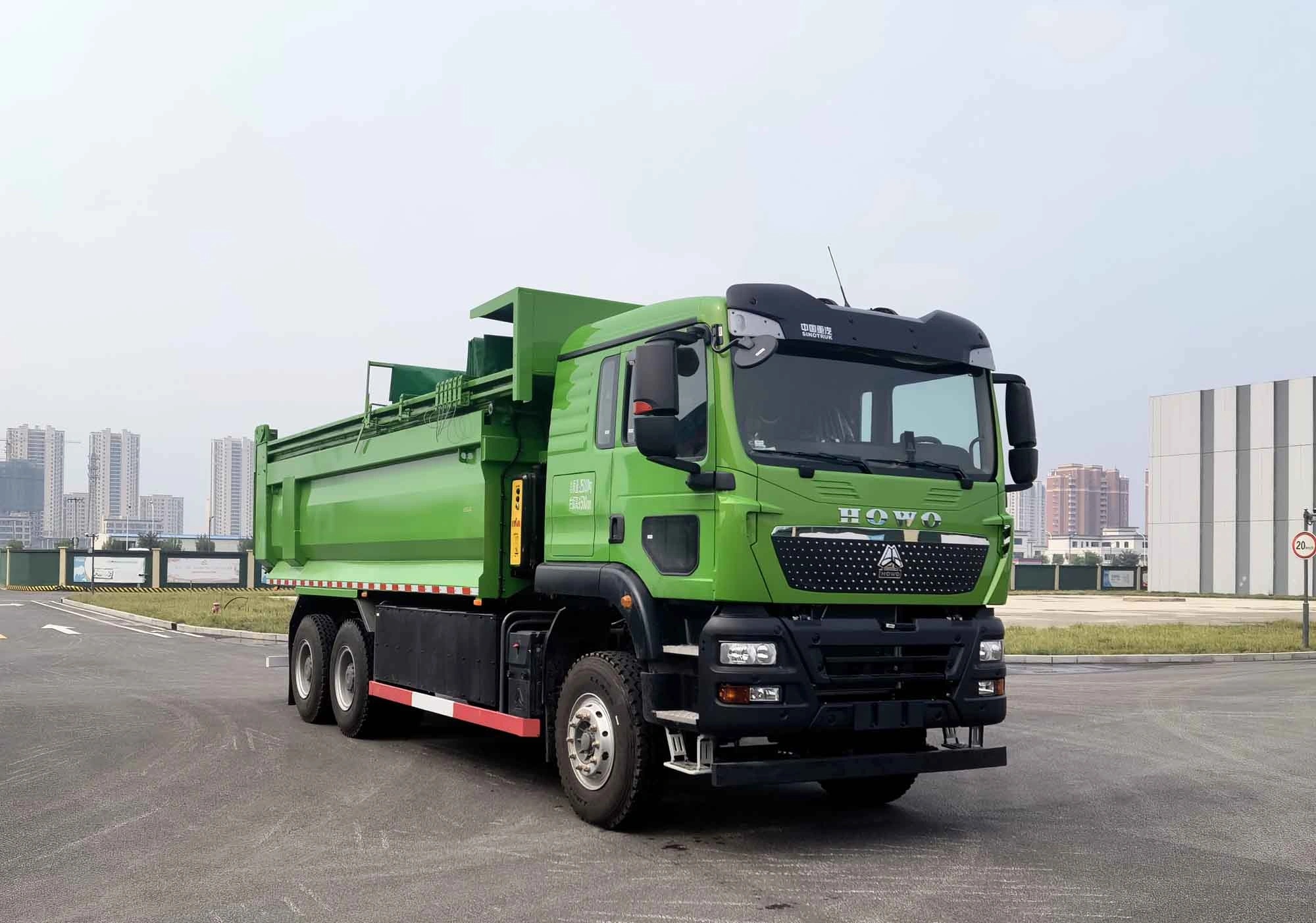 6X4 pure electric dump truck