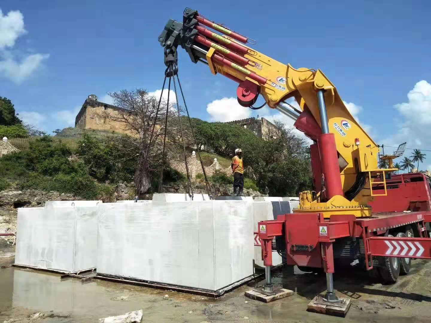 Large tonnage Valin truck crane