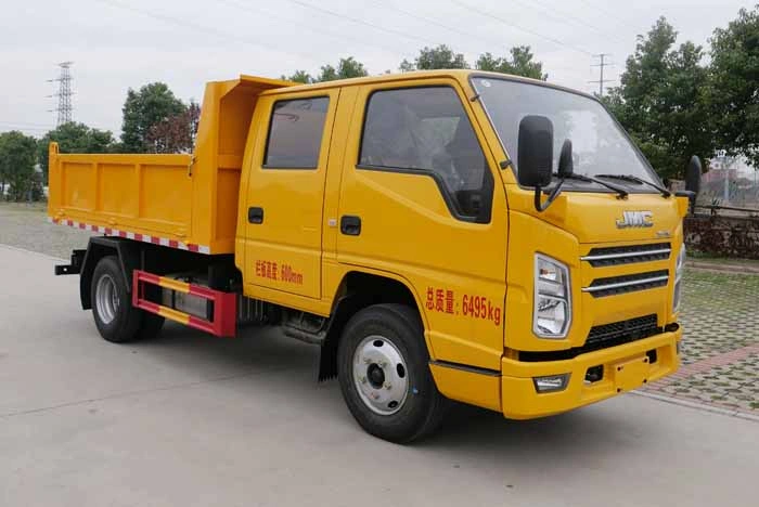 6T Jiangling double-row dump truck