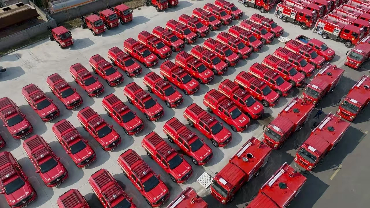 Great Wall Cannon Equipment Fire Truck
