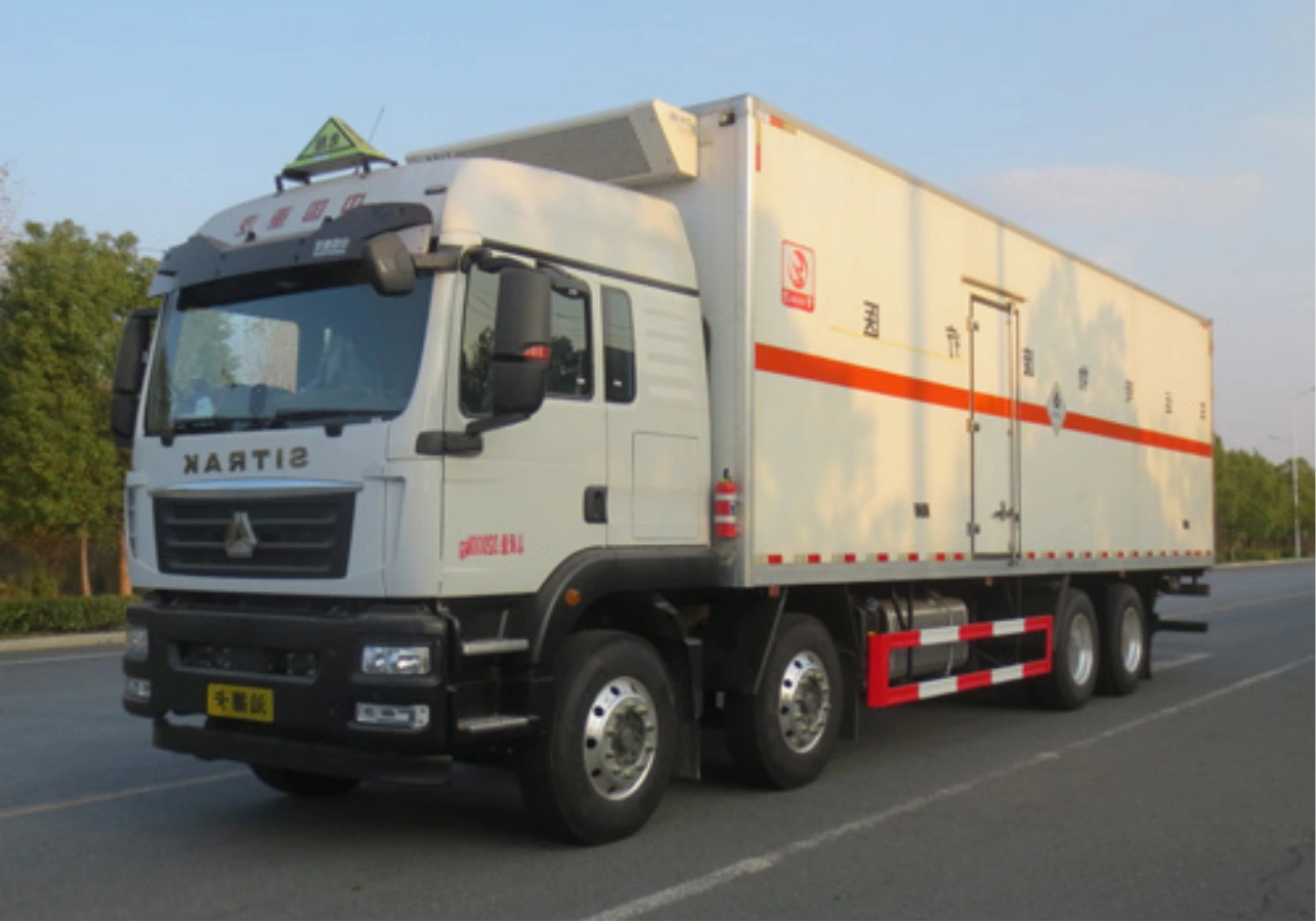 Sinotruk medical waste transfer vehicle