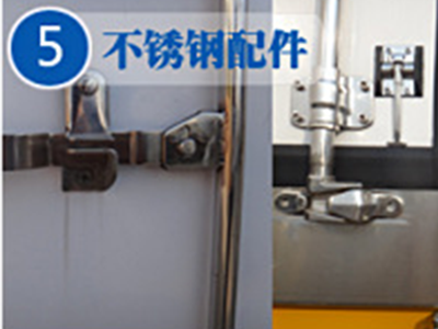 Stainless steel door lock and hasp