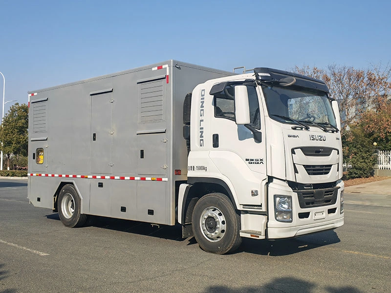 100-200KW Isuzu emergency power supply vehicle