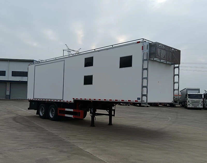 Communication semi-trailer