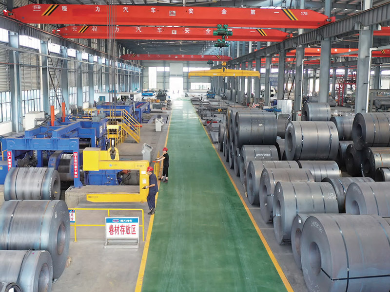 Roll storage area——Production Workshop