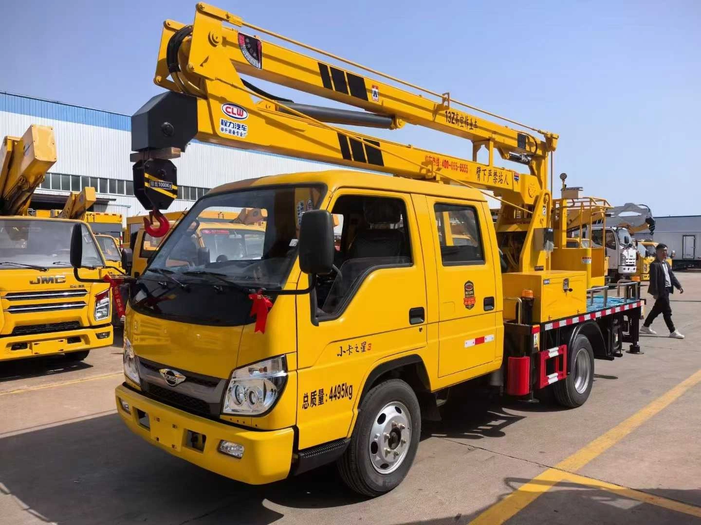 Foton double-row aerial work platform (13m folding arm)