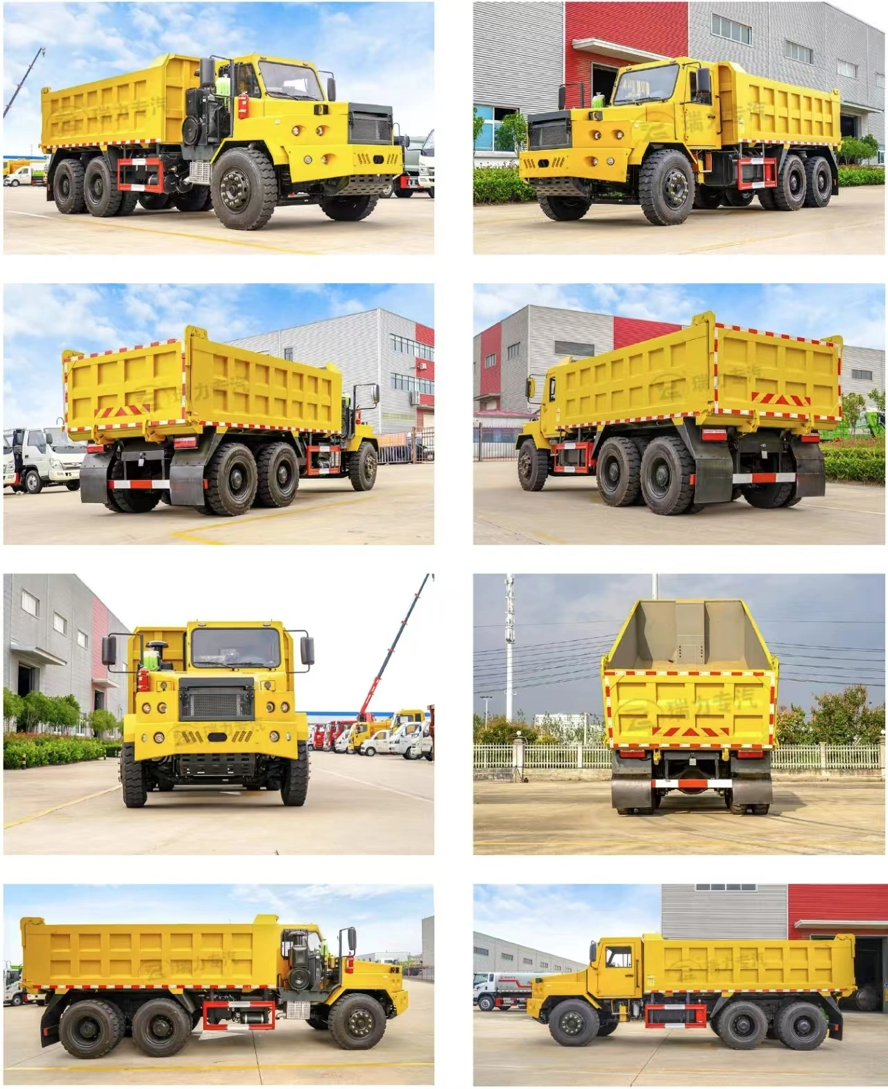 31-ton battery-swap pure electric dump truck