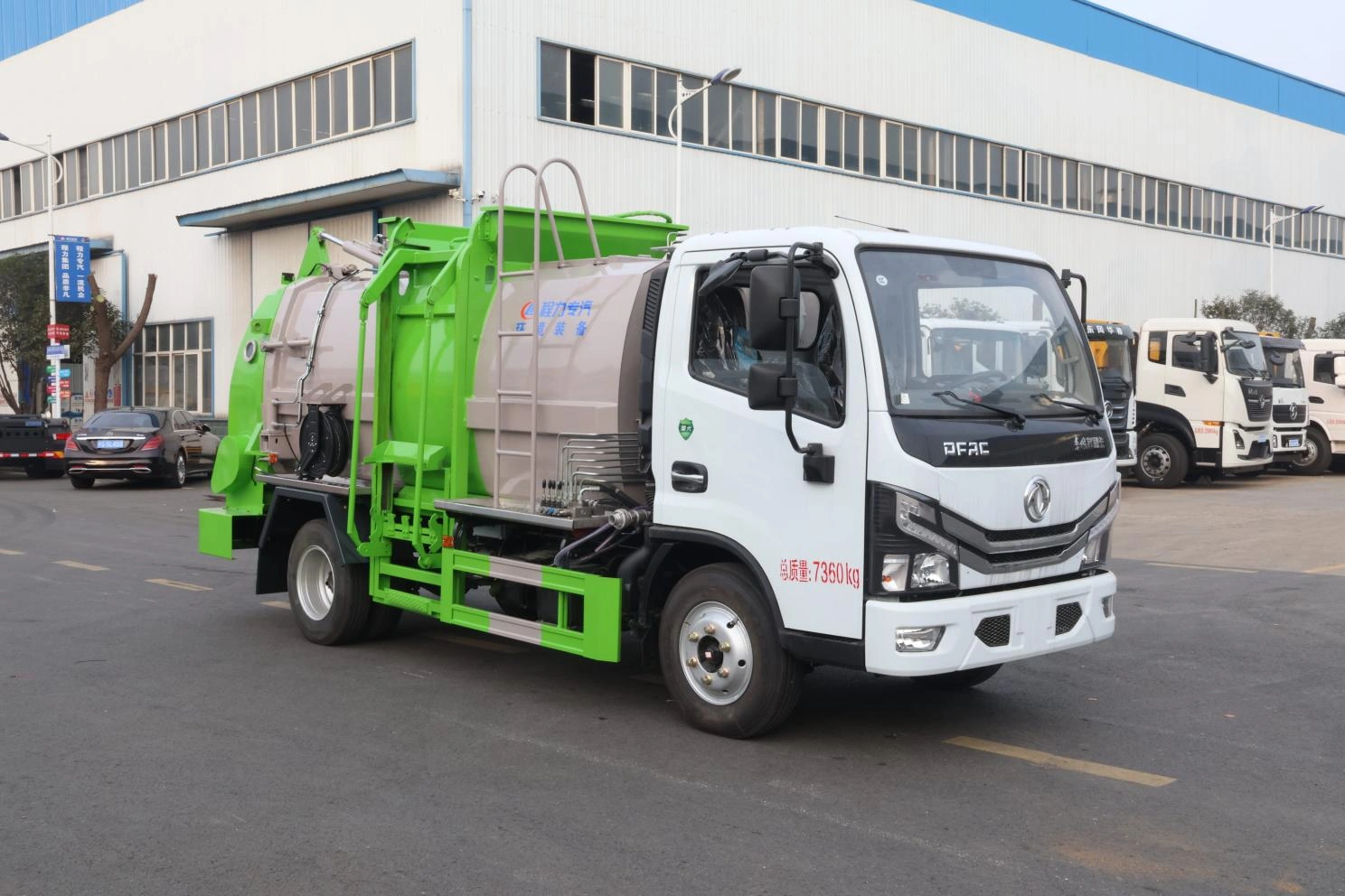 7cbm food waste truck