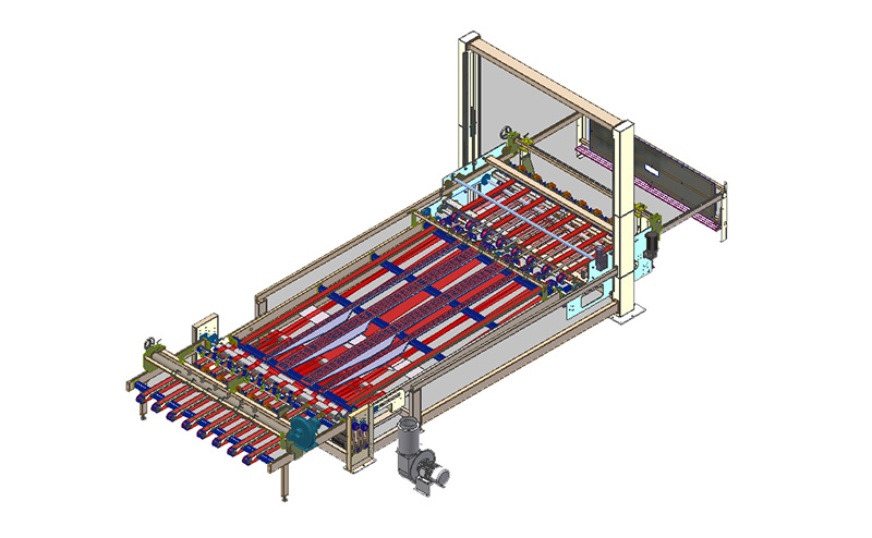 High-speed counting paper stacker dual-axis dual-control vibrating machine