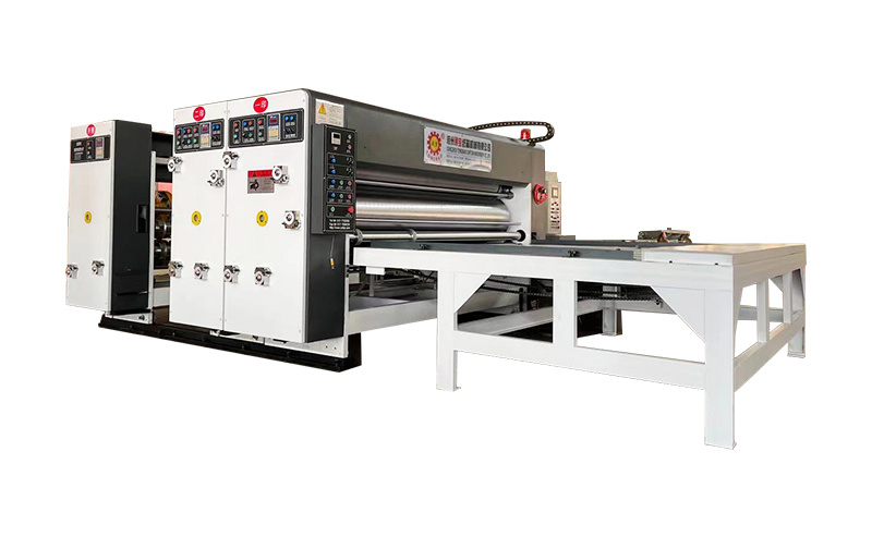 TB-D Semi-Auto Water Ink Printer Slotter Die Cutter Machine