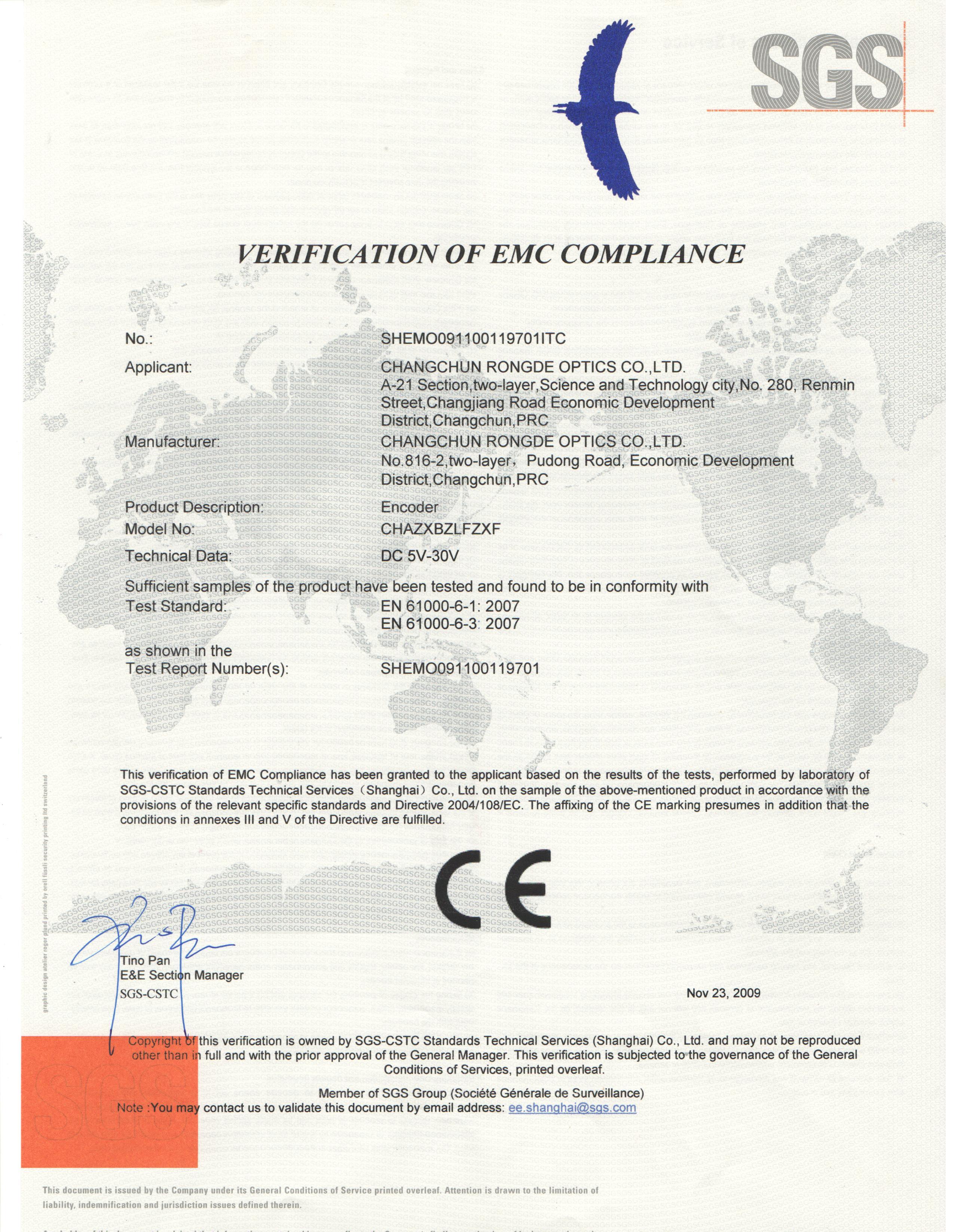 CE Certifications CE Certifications