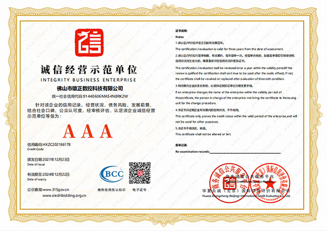 诚信管理演示单元 诚信管理演示单元