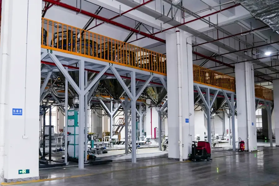 Automatic packaging workshop