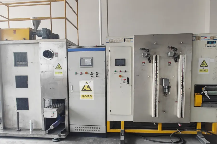 Develop spinning testing line