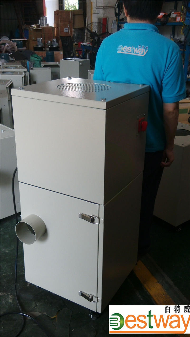 AJS-M经济型滤筒式集尘器一款非常经济实用的小型配套用集尘设备。主要提供在生产车间的狭小空间中使用，如：铸铁件的机械加工、打磨、抛光、装袋、研磨、喷砂、粉末投放、钻孔、有机玻璃加工作业等。