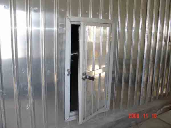 Drying kiln gate