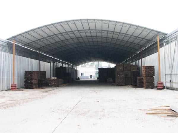 Heat transfer oil drying kiln