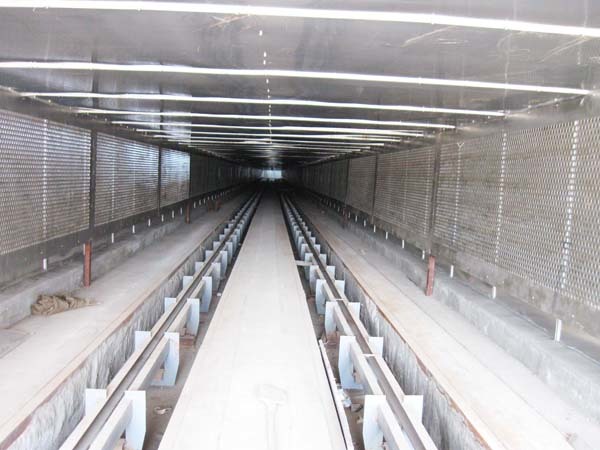 Tunnel drying kiln