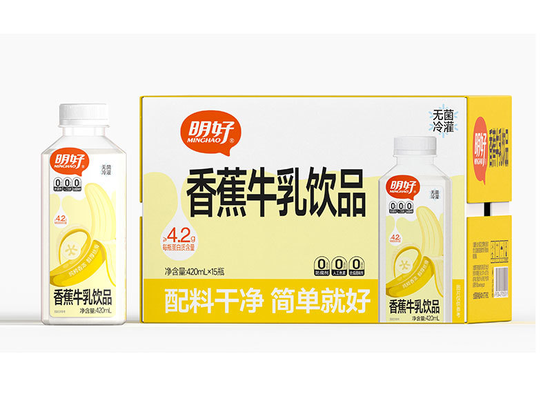 香蕉牛乳飲品  420ml