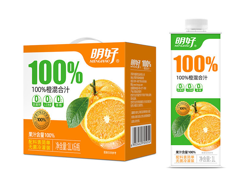 100%橙混合汁 1L