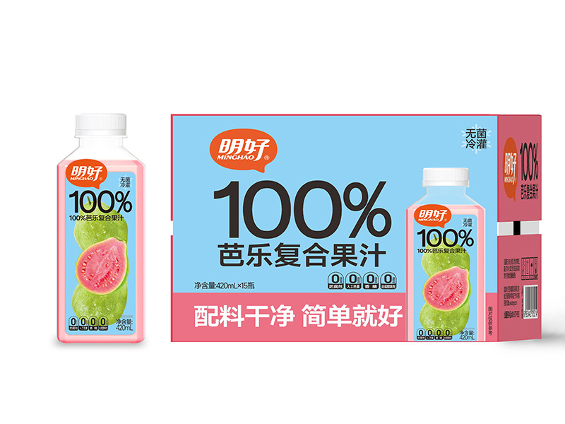 100%芭樂復合果汁 420ml