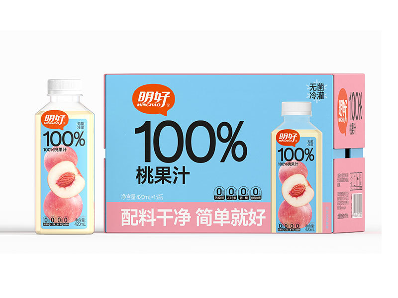 100%桃果汁 420ml